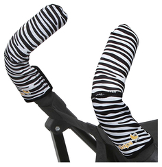 Чехлы Choopie CityGrips (Сити Грипс) на ручки для коляски-трости 337/9518 Zebra
