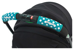 Чехлы Choopie CityGrips на ручку для универсальной коляски 370/4219 polka-dot aqua