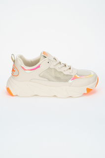 Кроссовки CROSBY для девочек, цв. бежевый, р-р 38