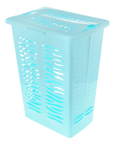 Корзина для белья BranQ Aqua BQ1706 30л бирюзовая