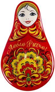 Шкатулка Sima-Land Люблю Россию узоры