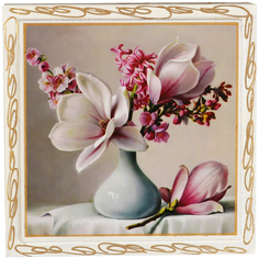 Шкатулка Sima-Land Цветы в вазочке