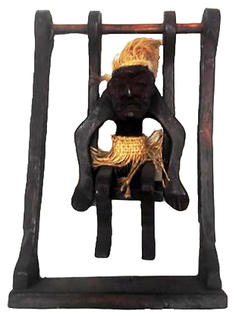 Статуэтка Sima-land Абориген на качели 2027910