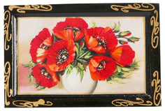 Шкатулка Sima-Land Маки в вазе