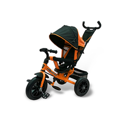 Велосипед трехколесный Lexus Trike оранжевый, колеса надувные 12" и 10"