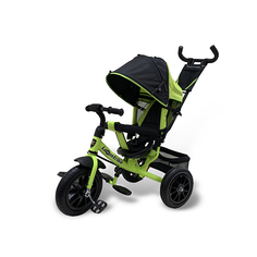 Велосипед трехколесный Lexus Trike светло-зеленый, колеса надувные 12" и 10"