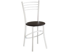 Стул Амис Сатурн Черный, Каркас белый