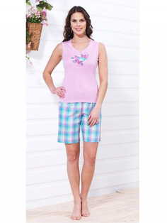 Пижама комплект женский BlackSpade BS5597 розовый S