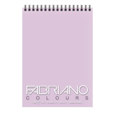 Блокнот для зарисовок "Colours", 14,8x21 см, 100 листов, лаванда Fabriano