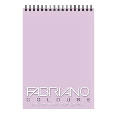 Блокнот для зарисовок "Colours", 14,8x21 см, 100 листов, лаванда Fabriano