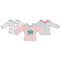 Комплект футболок с длинным рукавом 3 шт Lucky Child Бирюзовый р.98