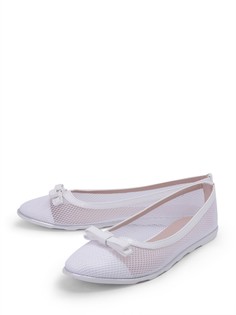 Балетки женские Wilmar 71-GK-02B белые 40 RU