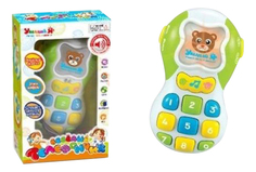 Интерактивная игрушка Веселый телефончик Shantou Gepai зеленый