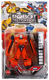 Трансформер робот Shantou Gepai Robot Distortion c аксессуарами Оранжевый 8066AB