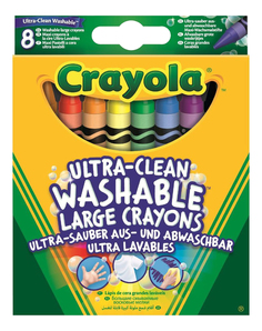 Восковые мелки Crayola 8 шт.