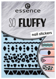 Наклейки для ногтей essence So Fluffy Nail Stickers