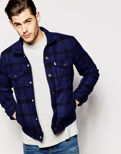 Шерстяная куртка в клетку Levis-Синий Levis®