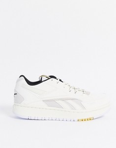 Белые кроссовки Reebok Court Double-Кремовый