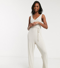 Мягкий комбинезон для дома ASOS DESIGN Tall-Бежевый