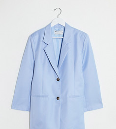 Блейзер ASOS DESIGN Petite-Синий