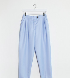 Брюки в винтажном стиле ASOS DESIGN Petite-Синий