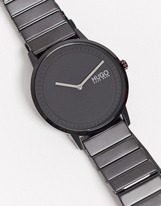 Часы из нержавеющей стали Hugo Boss echo-Черный