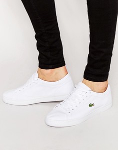 Парусиновые кроссовки Lacoste Straightset-Белый