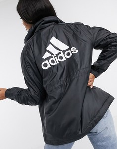 Черная куртка adidas Outdoors-Черный