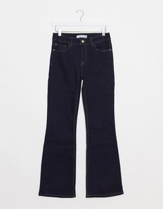 Расклешенные джинсы с завышенной талией JDY Elia-Синий