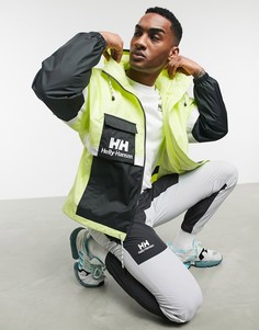 Ветровка лаймового цвета Helly Hansen-Желтый