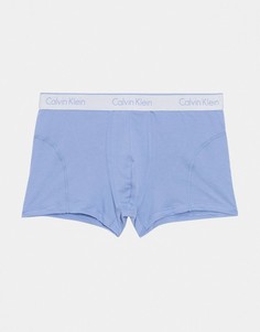 Голубые боксеры-брифы Calvin Klein-Синий