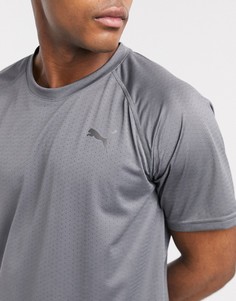 Серая футболка с логотипом Puma Training-Серый