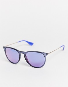 Круглые солнцезащитные очки Rayban 0RB4171-Черный