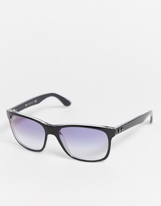Квадратные солнцезащитные очки Rayban 0RB4181-Черный
