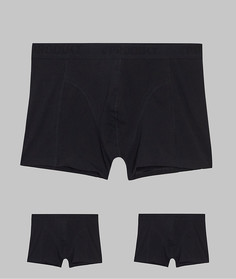 Набор из 2 черных боксеров-брифов из органического хлопка Produkt-Черный