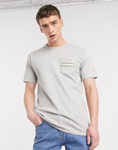 Серая футболка с карманом Carrots-Серый