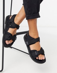 Черные спортивные сандалии Monki-Черный