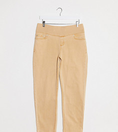 Оранжевые узкие джинсы в винтажном стиле с завышенной талией ASOS DESIGN Maternity Farleigh-Оранжевый