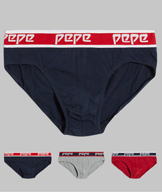 Набор из 3 трусов Pepe Jeans-Мульти