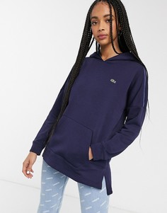 Худи синего цвета Lacoste-Синий