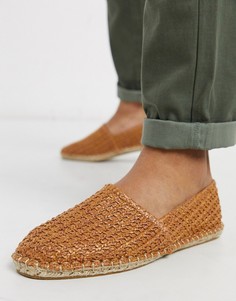 Светло-коричневые эспадрильи ASOS DESIGN-Светло-коричневый