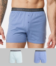 Набор из 2 трикотажных боксеров ASOS DESIGN - Скидка-Мульти