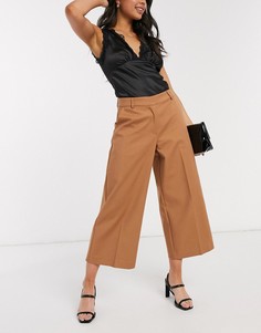 Oversized-кюлоты Ichi-Светло-коричневый