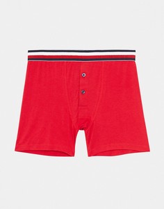 Боксеры с ширинкой на пуговицах Tommy Hilfiger-Красный