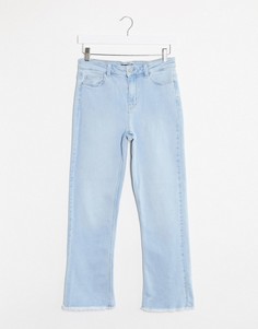Расклешенные джинсы с классической талией Pieces-Синий