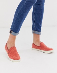 Вельветовые слипоны TOMS-Оранжевый