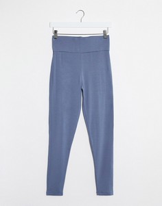 Серые леггинсы ASOS DESIGN Hourglass-Синий