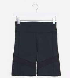 Шорты с сетчатыми вставками ASOS 4505 tall-Черный