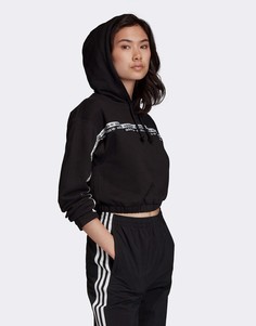Худи черного цвета adidas Originals RYV-Оранжевый