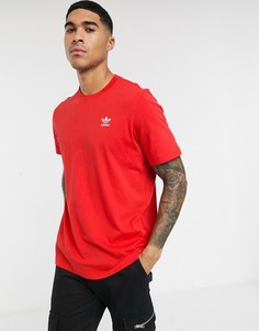 Красная футболка adidas Originals - essentials-Красный
